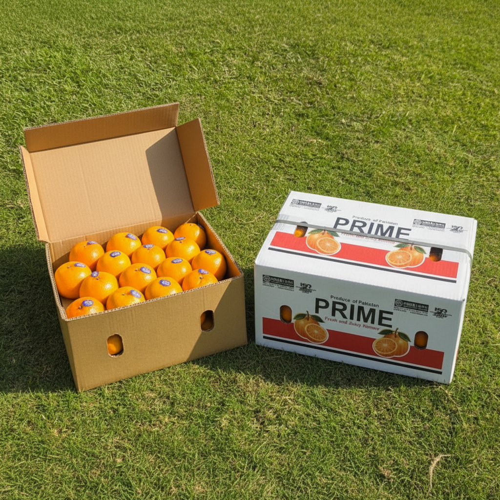 Export Quality 10Kg Kinnow Box