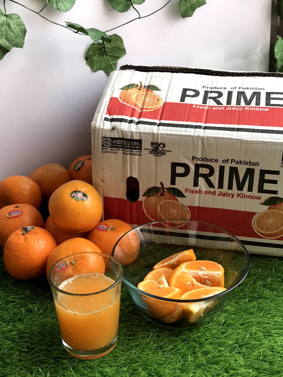 Export Quality 10Kg Kinnow Box